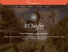 Tablet Screenshot of hoteljardin.com